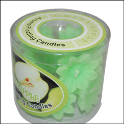 "Aroma Wax Floating Candles - Green-code001 - Click here to View more details about this Product